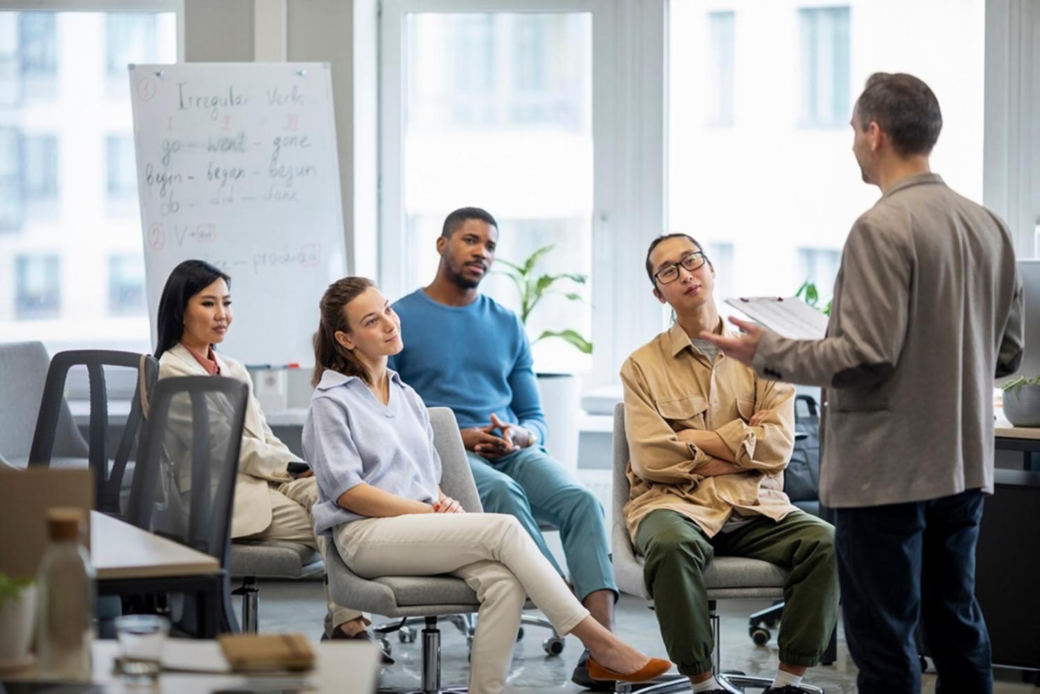 Kreative Arbeitsatmosphäre in unseren Schreibworkshops